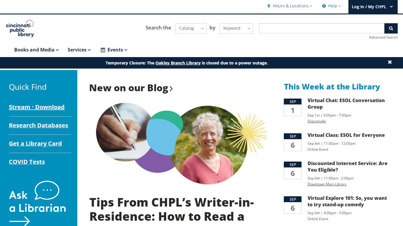 Cincinnati & Hamilton County Public Library - CHPL